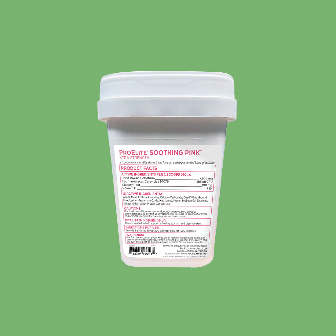 ProElite Soothing Pink - A Horse Supplement