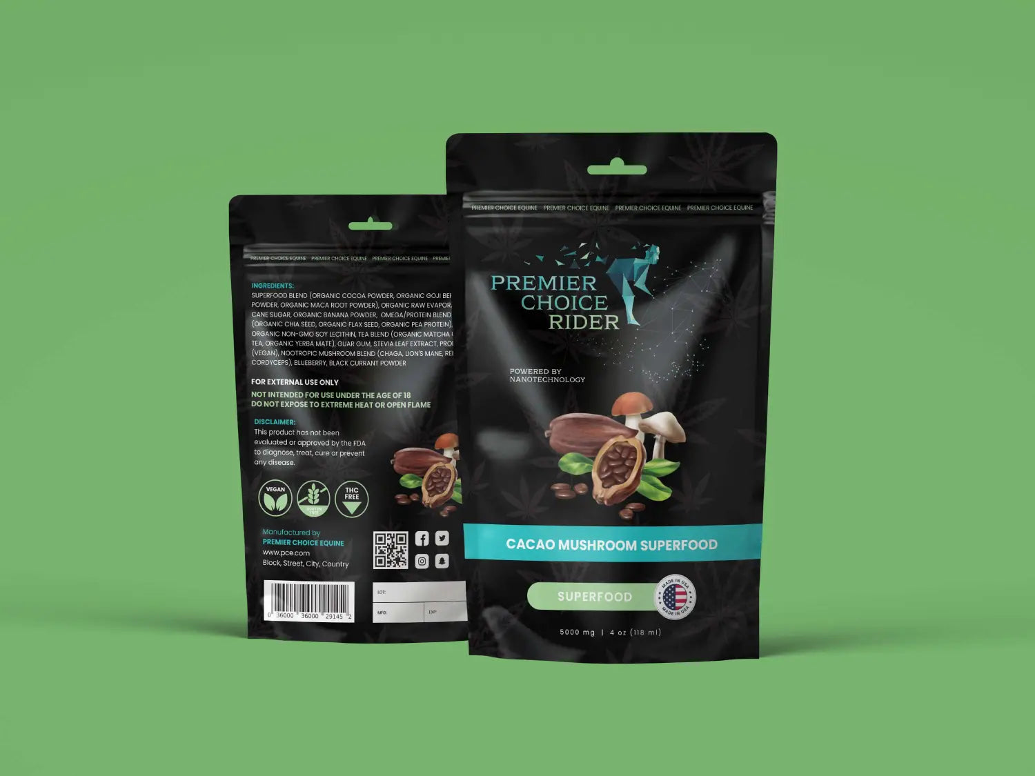 coca mushroom superfood