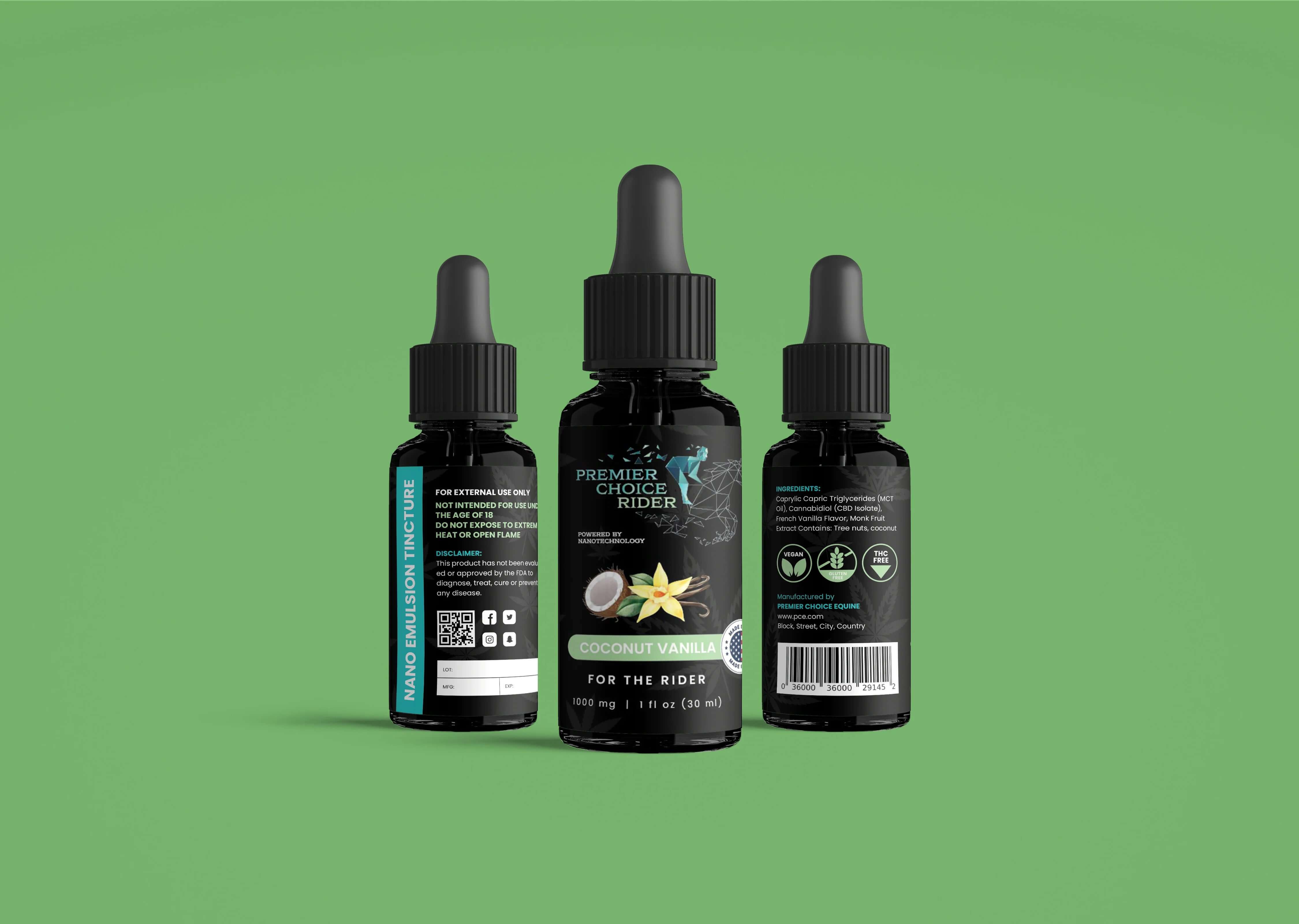 CBD tinctures for equine riders