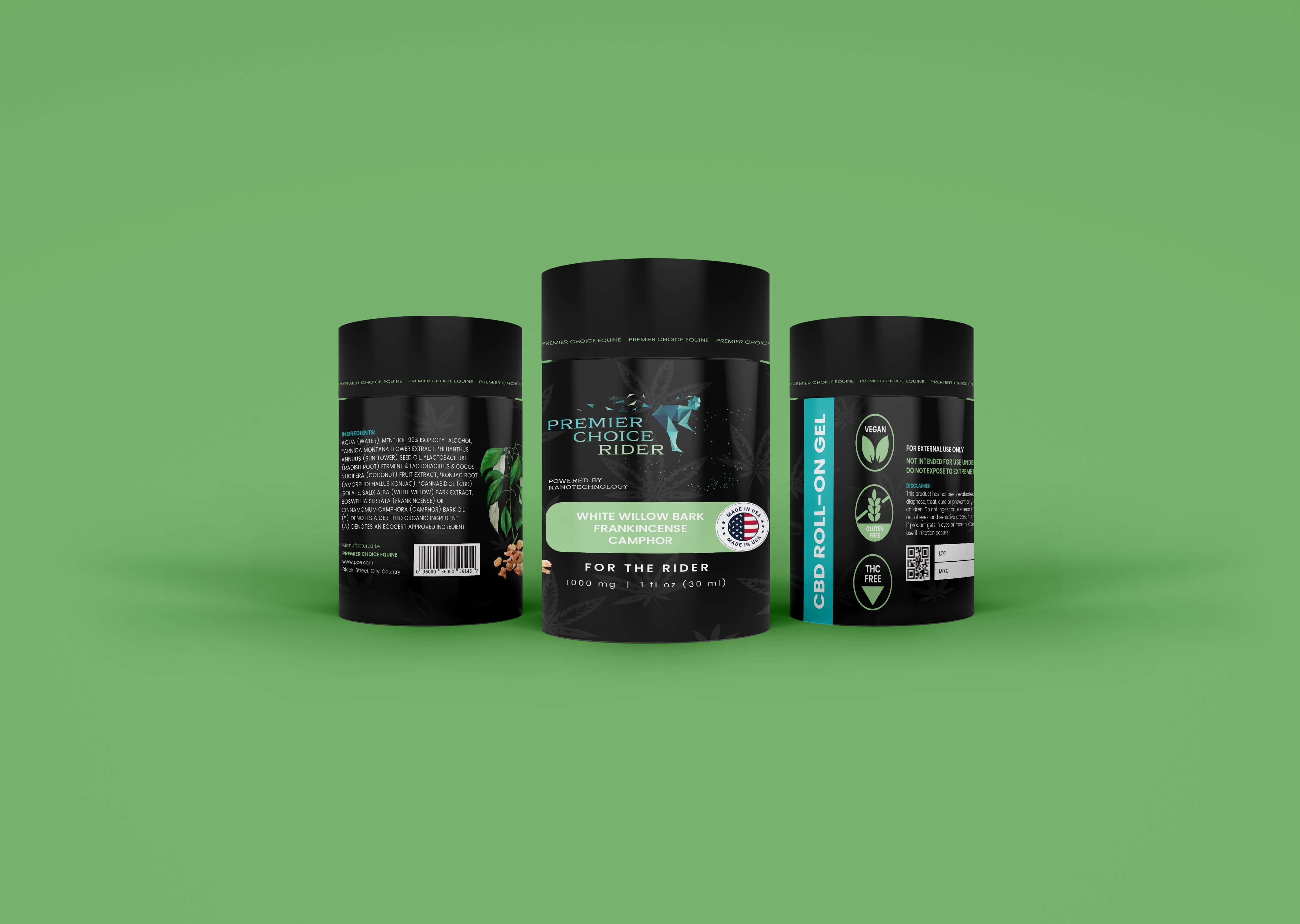 CBD Roll-On Gel for equestrian riders