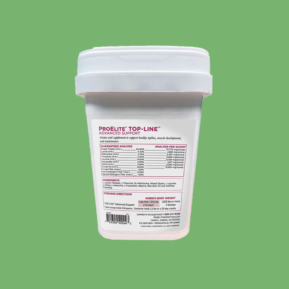 Amino acid supplement for horses